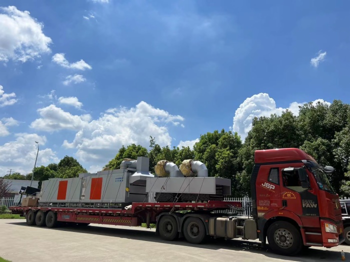 高鐵件全自動達(dá)克羅生產(chǎn)線發(fā)貨