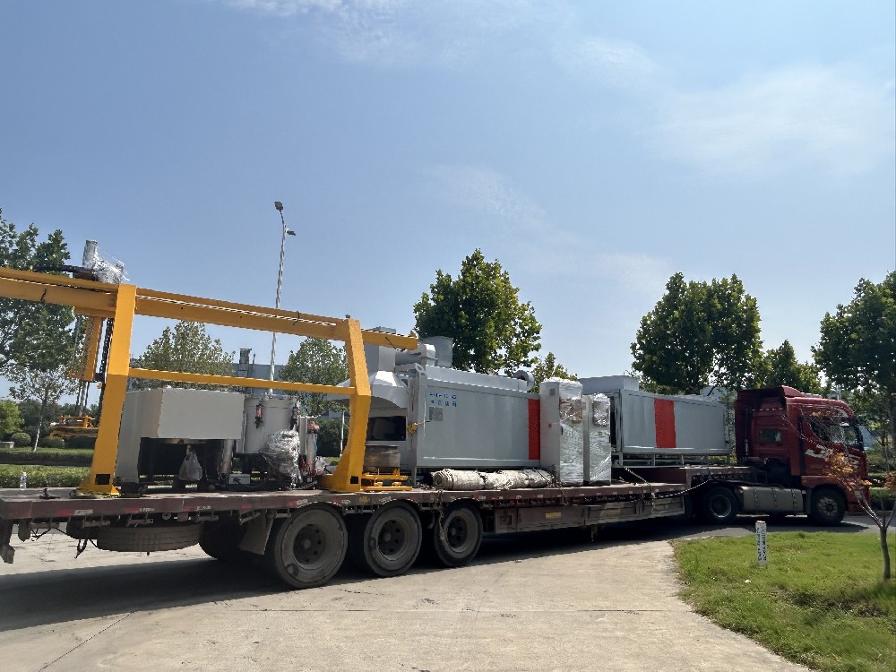 發貨旺季，達克羅涂覆生產線繼續發貨